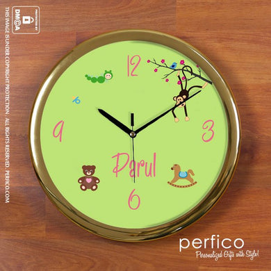 Fun Time © Personalized Round Wall Clock