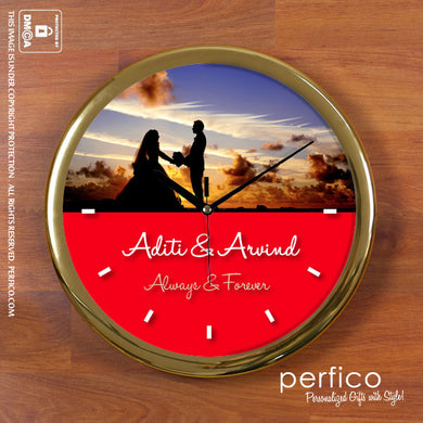 Picture Perfect © Personalized Round Wall Clock