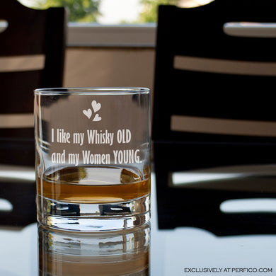 I Like My Whisky Old © Whisky Rock Tumbler