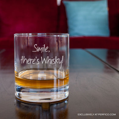 Smile theres Whisky © Whisky Rock Tumbler