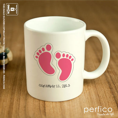 Little Feet © Personalized Coffee Mug