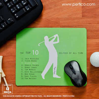 Top Golfers © Personalised Mouse Pad
