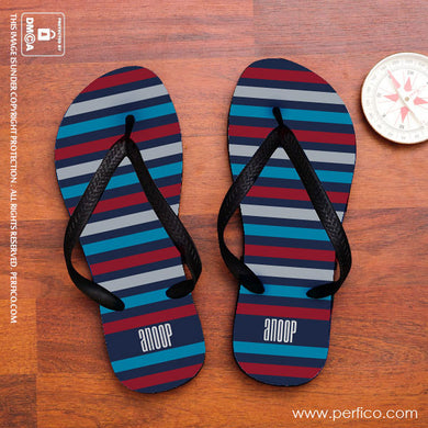 Stripes © Personalized Flip Flops